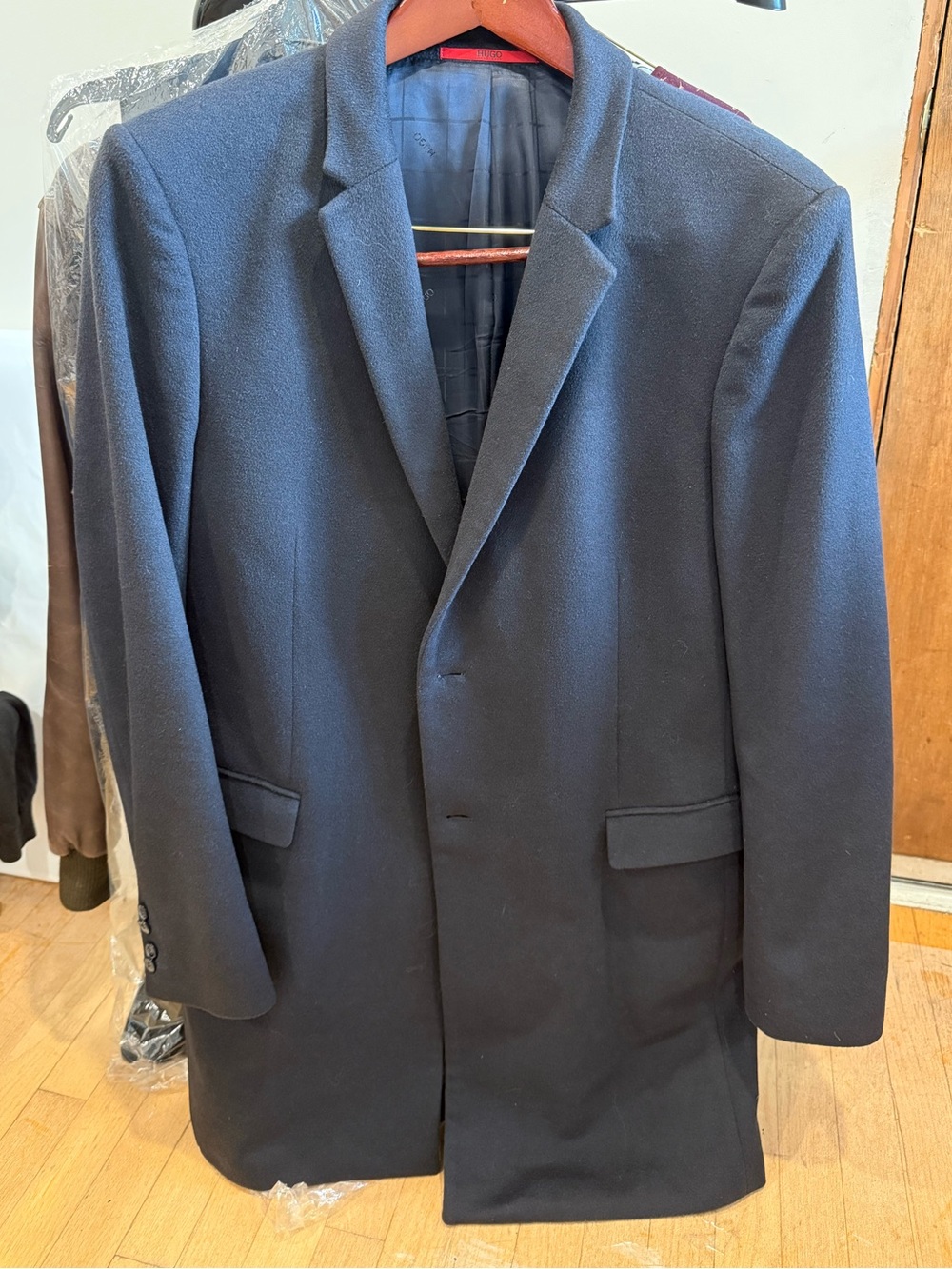 Hugo Boss cashmere topcoat